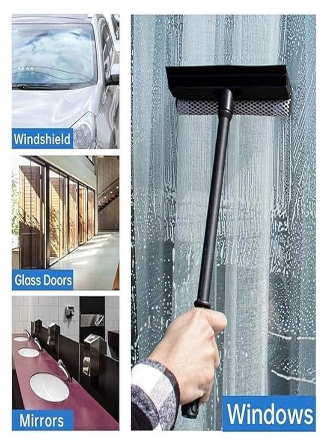 Kevim 2 in 1 Magnetic Double-Sided Window Cleaner, Strong Magnets for Inside and Outside Glass Cleaning, Adjustable Strength with Safety Rope, High-Rise Window Washing Tool - Image 2